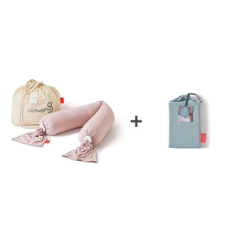 bbhugme bundle pregnancy pillow with extra cover