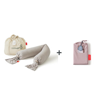 bbhugme bundle pregnancy pillow with extra cover