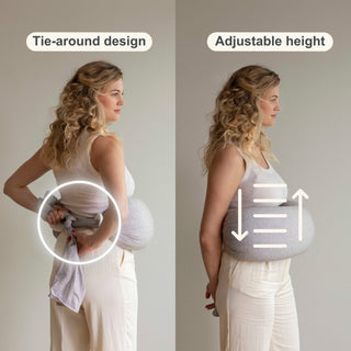 Nursing Pillow - Grey Melange