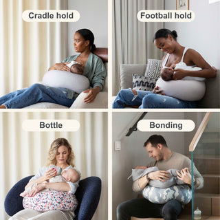 Nursing Pillow - Grey Melange